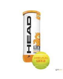 Bote de pelotas de tenis Head TIP naranja