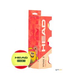 Caja 3 pelotas tenis Head Stage 3