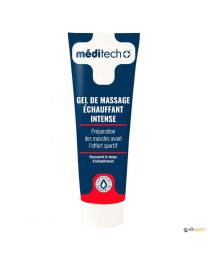 Gel masaje efecto calor intenso Méditech