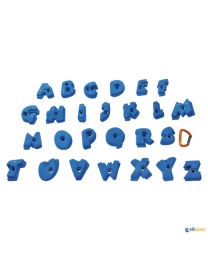 PRESAS ESCALADA INFANTILES ALFABETO (26 UNIDADES)