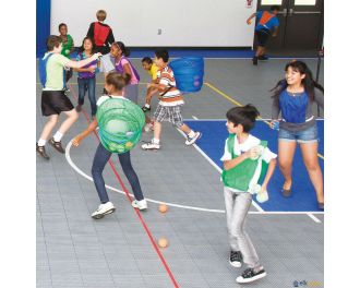 Juego perseguir la cesta