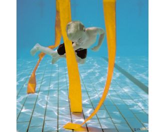 Slalom acuático juegos sumergibles piscina