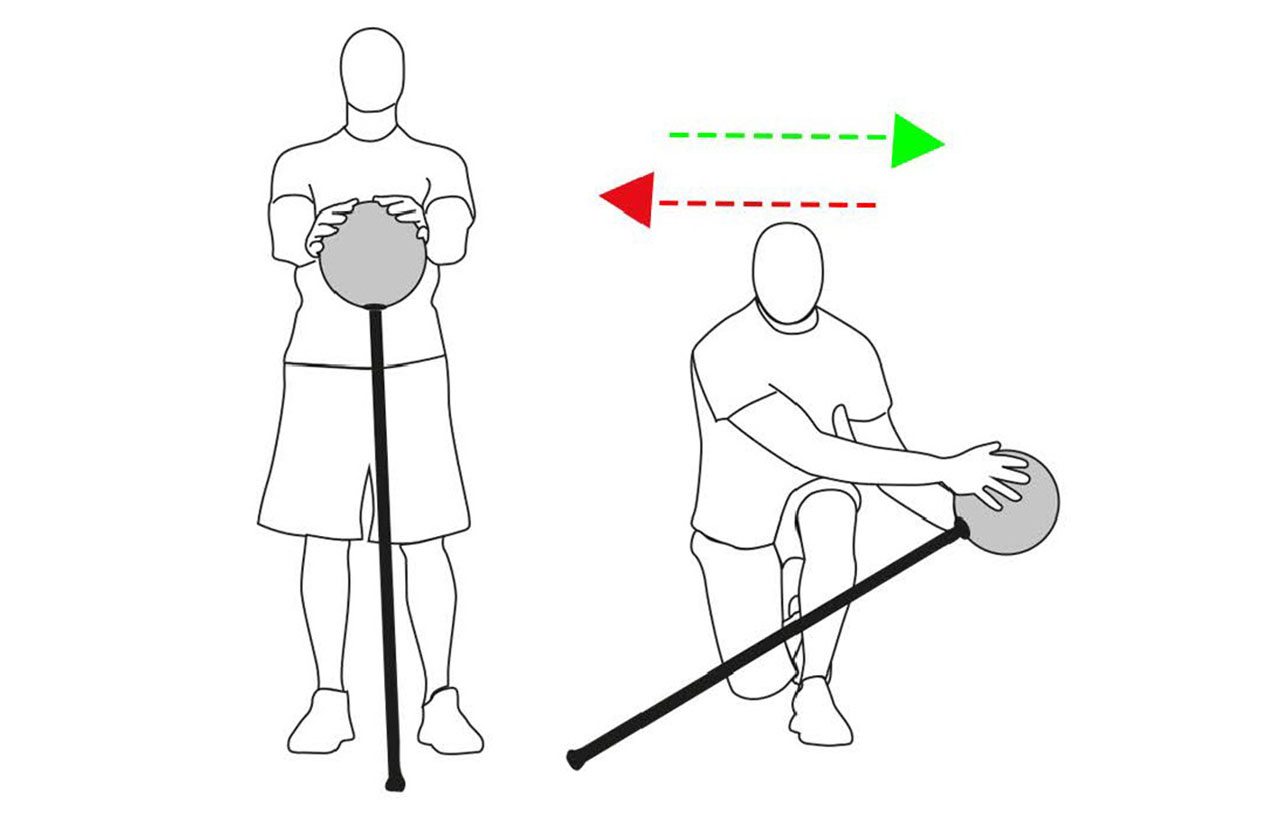 Lunge de espalda entrenamiento de Crossfit
