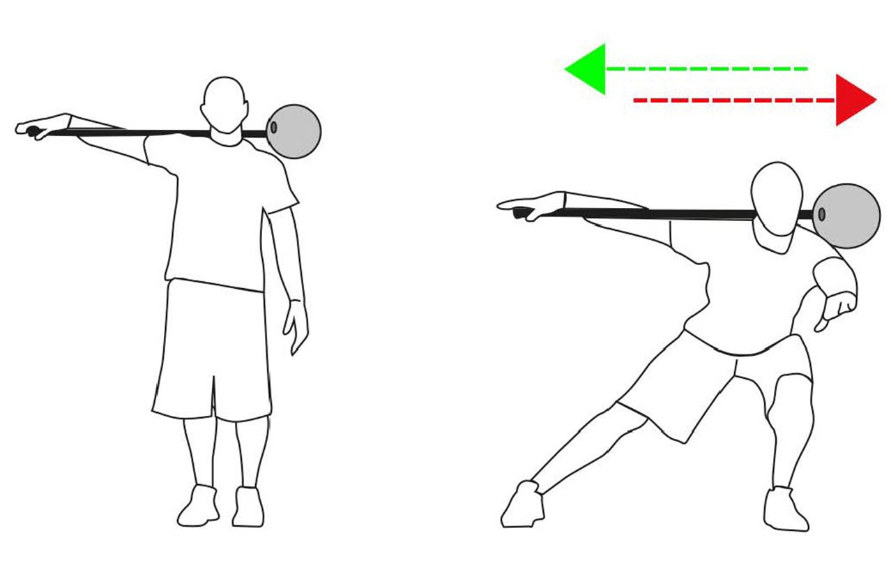 Lunge lateral entrenamiento de Crossfit