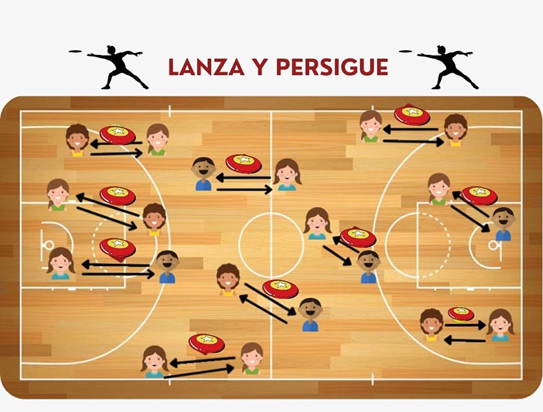 Cómo jugar a lanza y persigue