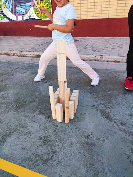 Castillo con kubb viking
