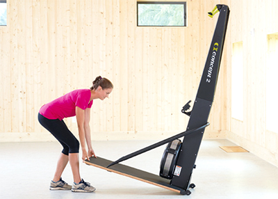 SkiErg Concept2 plataforma con ruedas