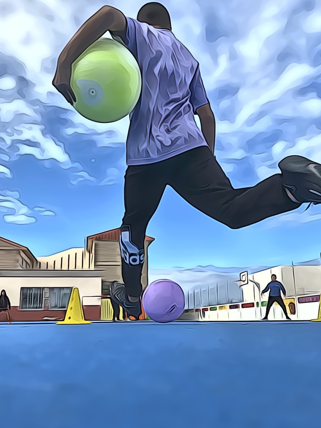 Juegos de pelota de cooperación